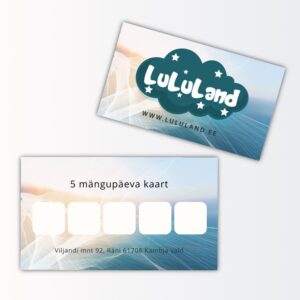 5 mängupäeva kaart